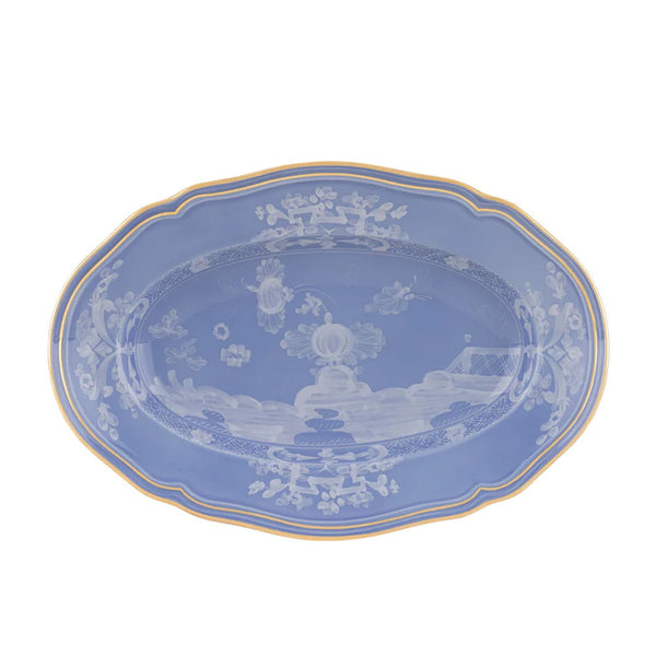 Oriente Italiano Oval Platter in Pervinca