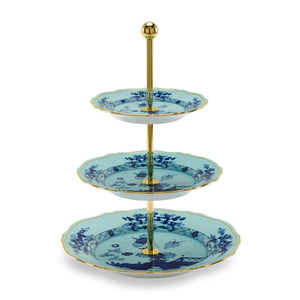 Oriente Italiano 3-Tier Serving Stand in Iris