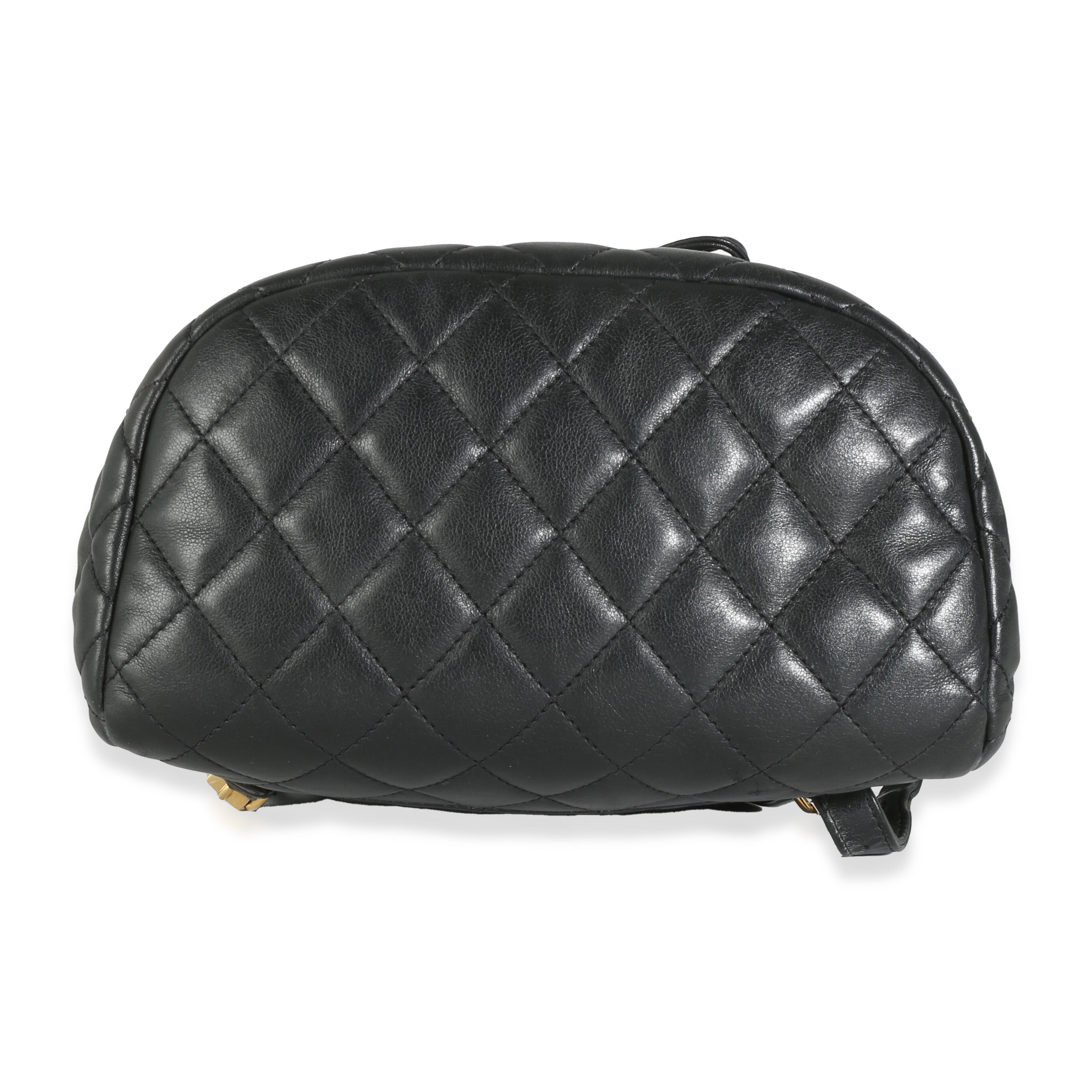 Chanel Black Quilted Calfskin Urban Spirit Backpack