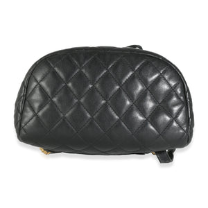 Chanel Black Quilted Calfskin Urban Spirit Backpack