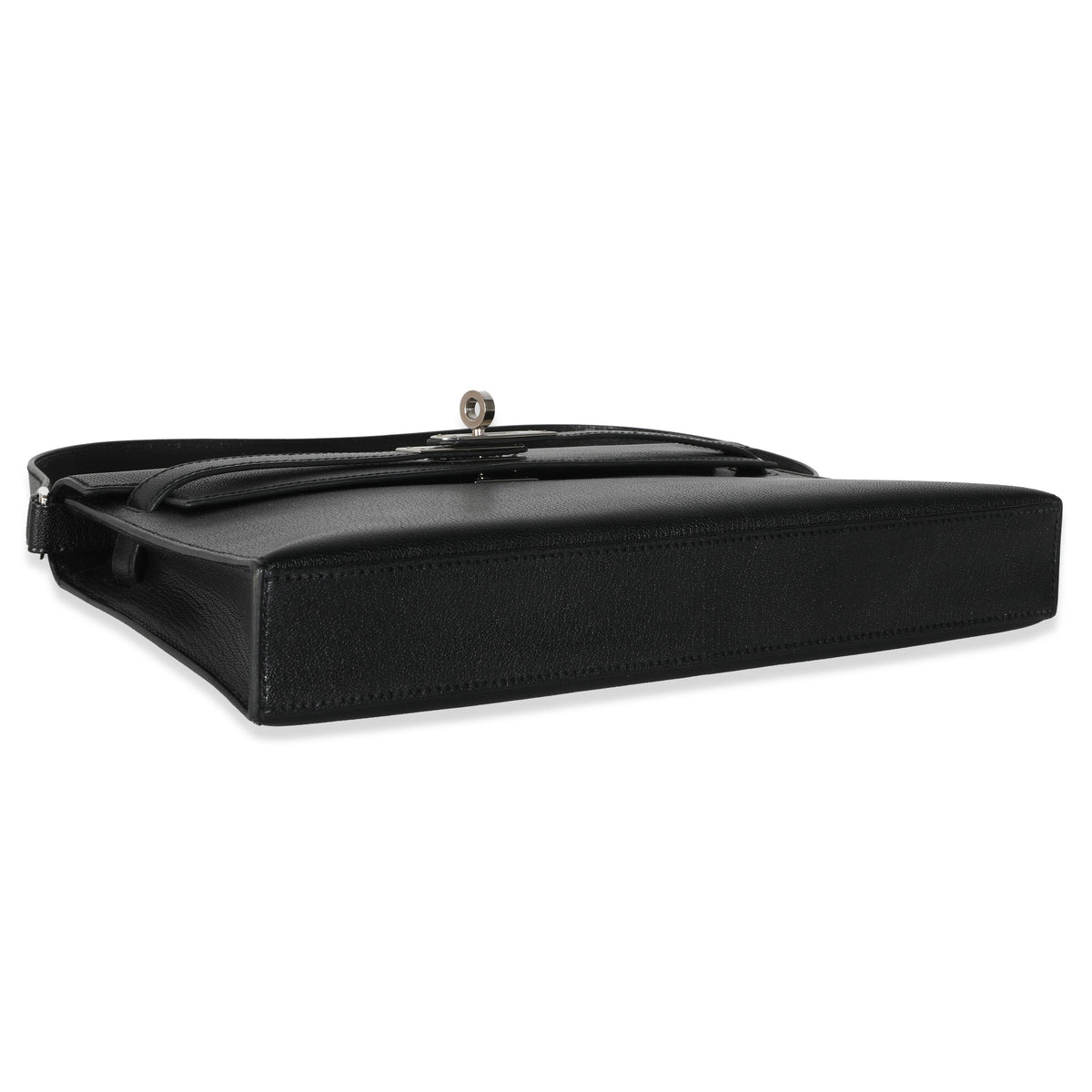Hermes Black Chevre Chamkila Kelly Elan PHW