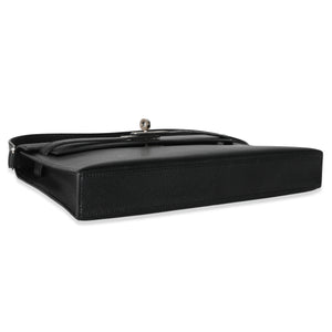 Hermes Black Chevre Chamkila Kelly Elan PHW