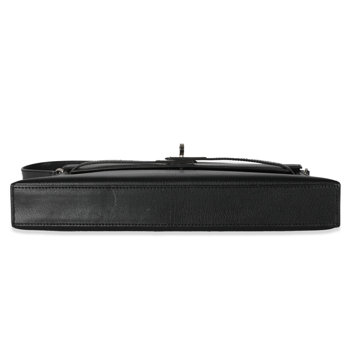 Hermes Black Chevre Chamkila Kelly Elan PHW