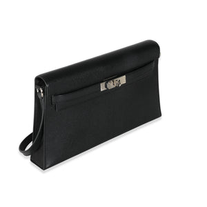Hermes Black Chevre Chamkila Kelly Elan PHW