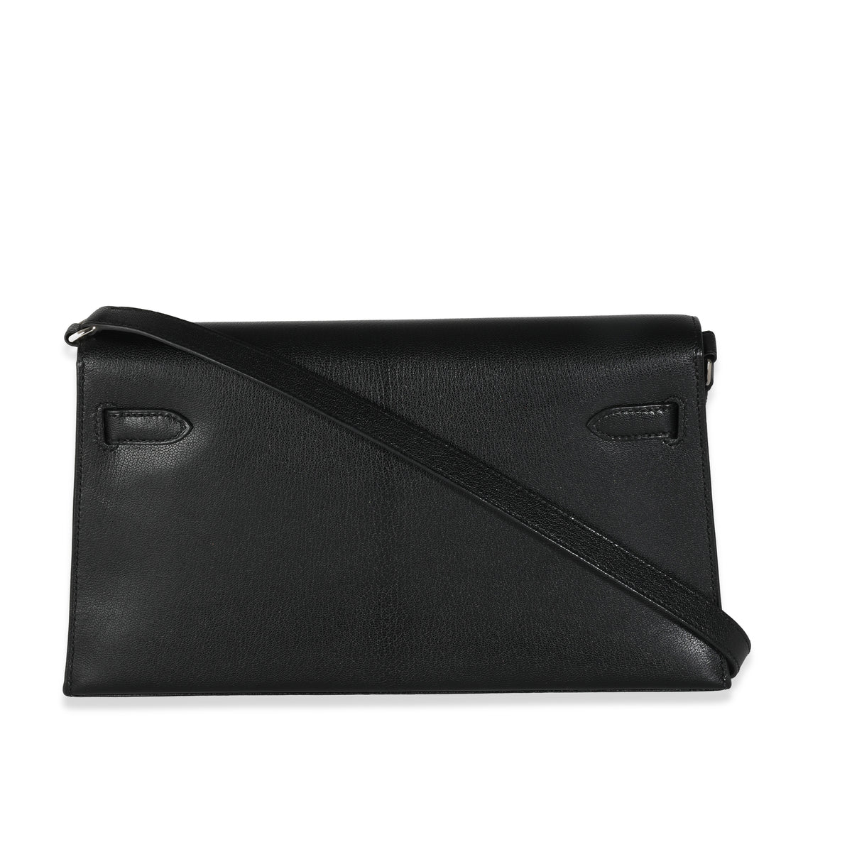 Hermes Black Chevre Chamkila Kelly Elan PHW