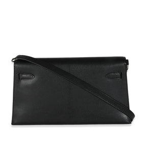 Hermes Black Chevre Chamkila Kelly Elan PHW
