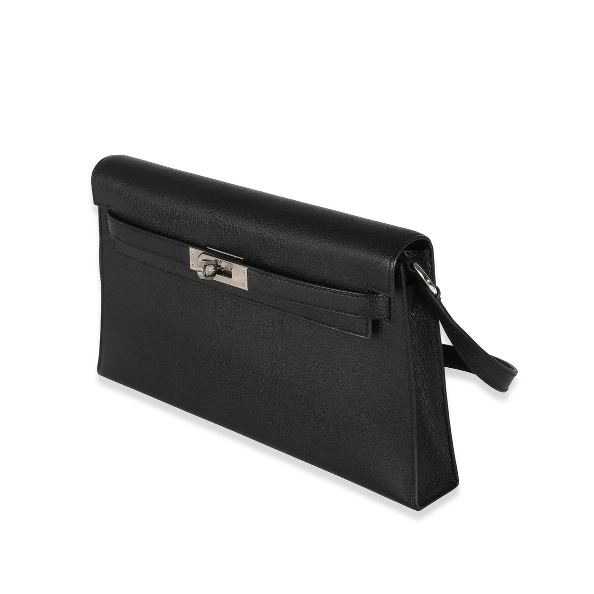 Hermes Black Chevre Chamkila Kelly Elan PHW