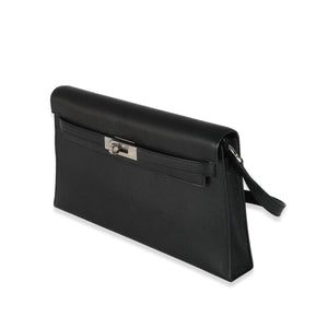 Hermes Black Chevre Chamkila Kelly Elan PHW