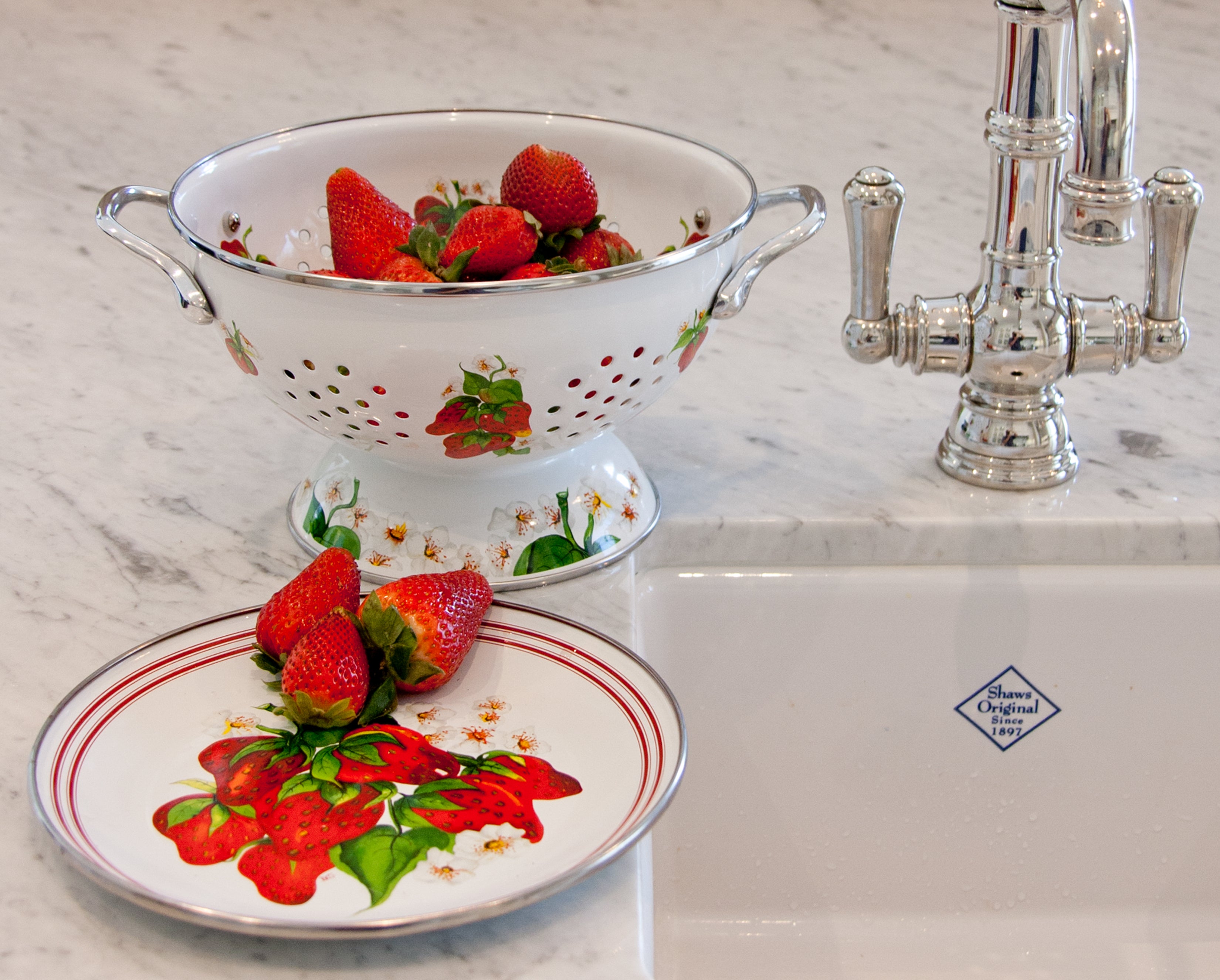 Colander Set in Strawbery