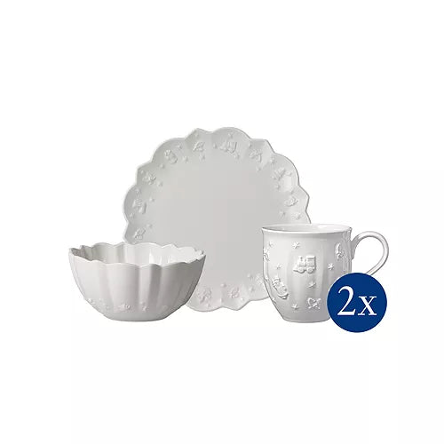 Toys Delight Royal Classic Breakfast Set in White