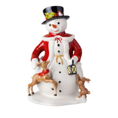 Christmas Toys Memory Snowman Figurine in Multi