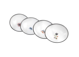 Arcadia Fruit Bowl, Set of 4