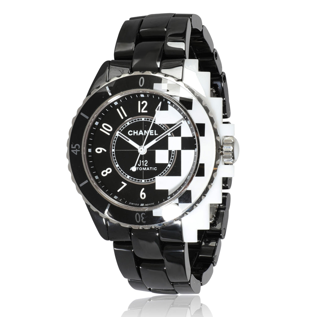 Chanel J 12 Cybernetic H7988 Unisex Watch in  Ceramic fv
