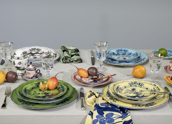 Oriente Italiano Dinner Plate in Pervinca | Over The Moon