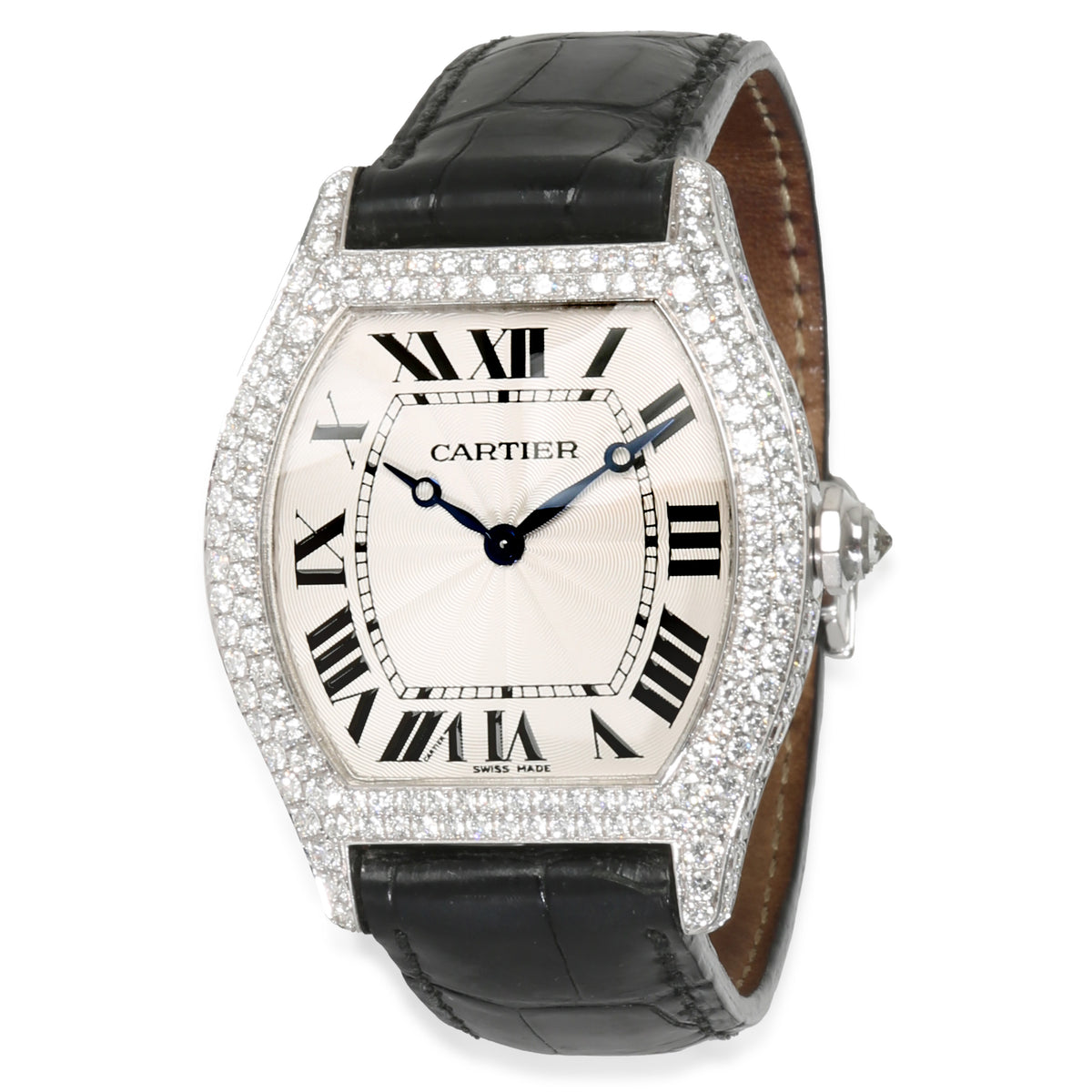 Cartier Tortue de Cartier WA504351 Unisex Watch in 18kt White Gold