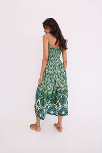 Carmen Dress in Samara Green