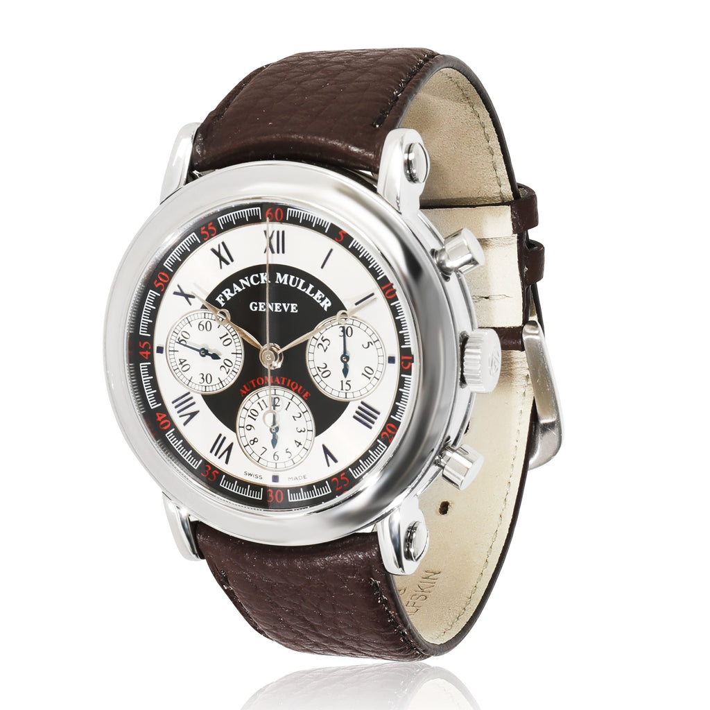 Franck Muller Ronde Chronograph 7002 CC Mens Watch in  Stainless Steel