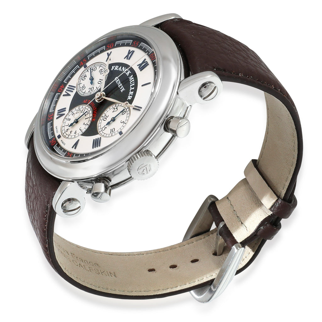 Franck Muller Ronde Chronograph 7002 CC Mens Watch in  Stainless Steel