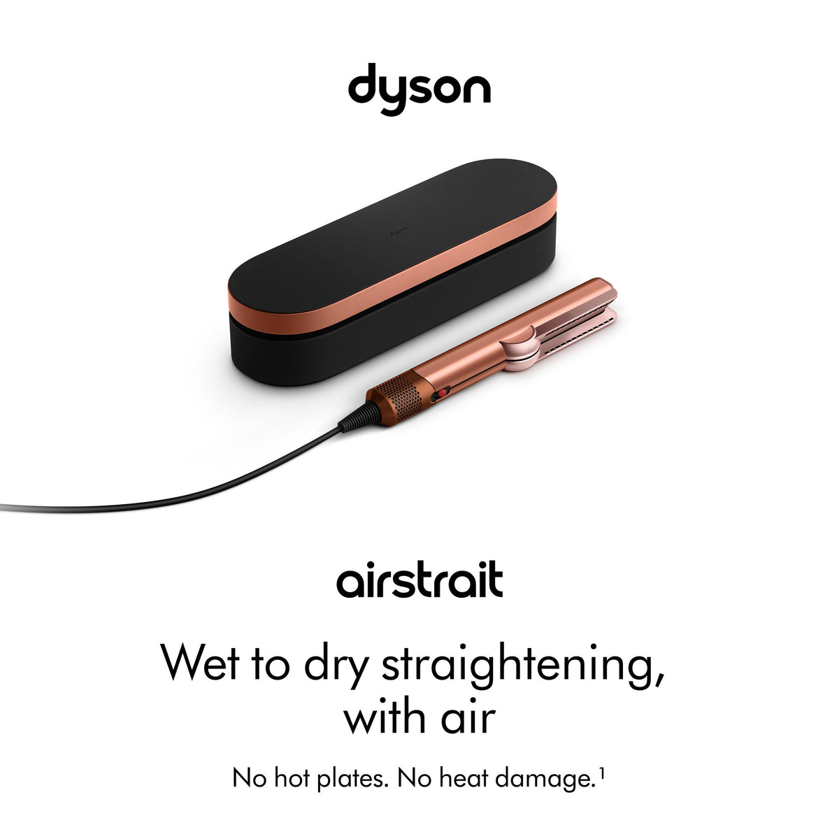 Special Edition Dyson Airstrait Straightener Amber Silk