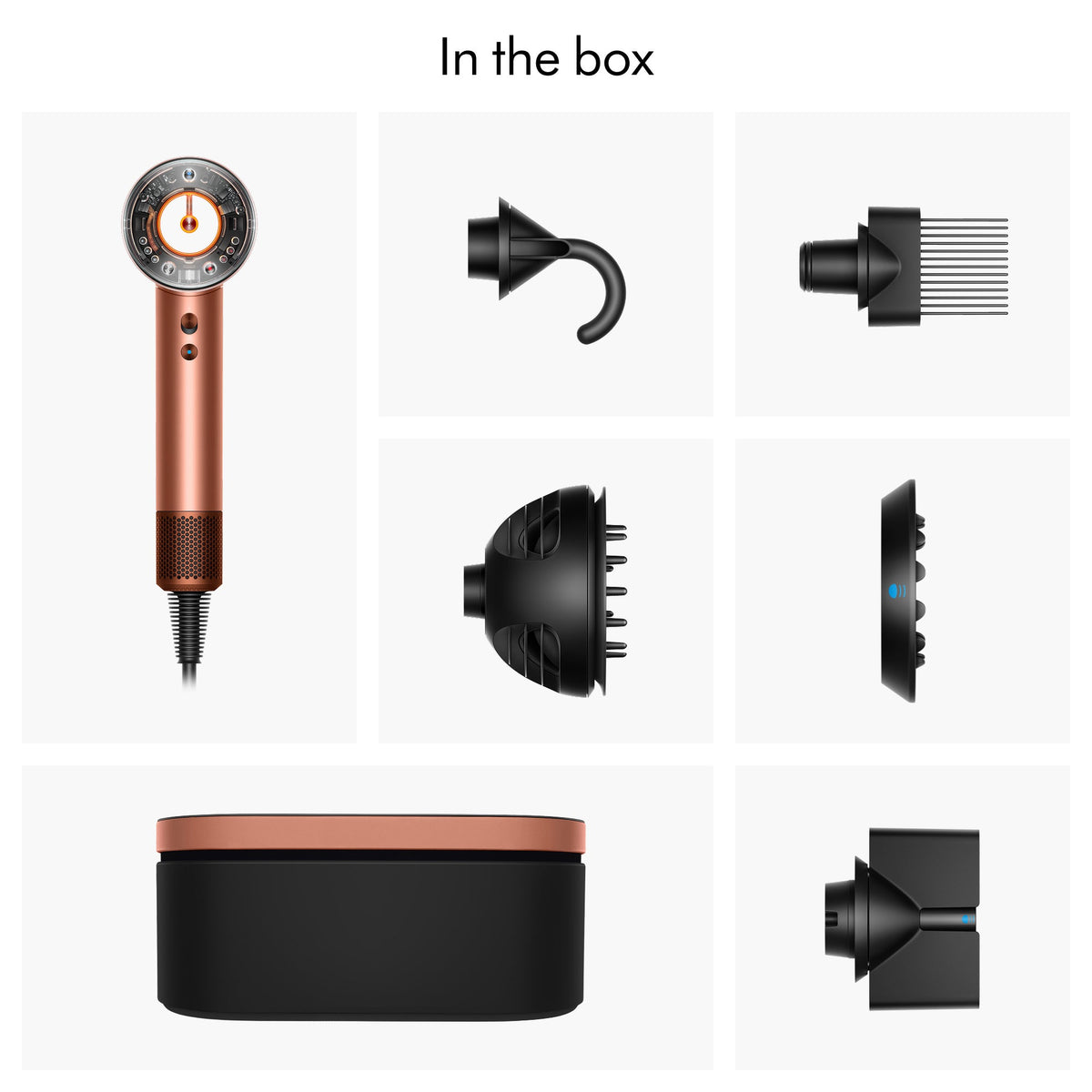 Special Edition Dyson Supersonic Nural Hair Dryer Amber Silk