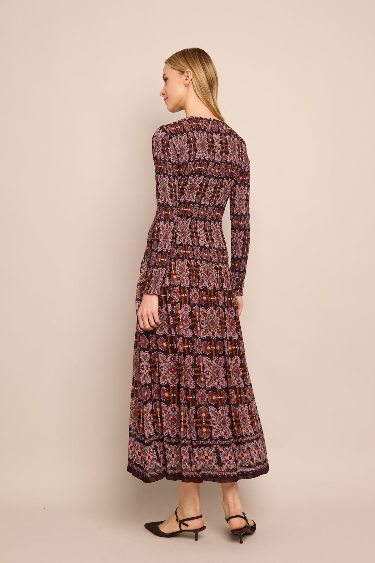 Blossom Dress in Vintage Tile Mauve