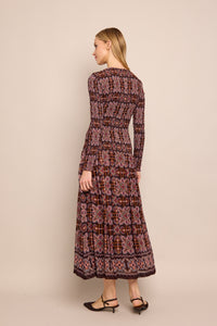 Blossom Dress in Vintage Tile Mauve