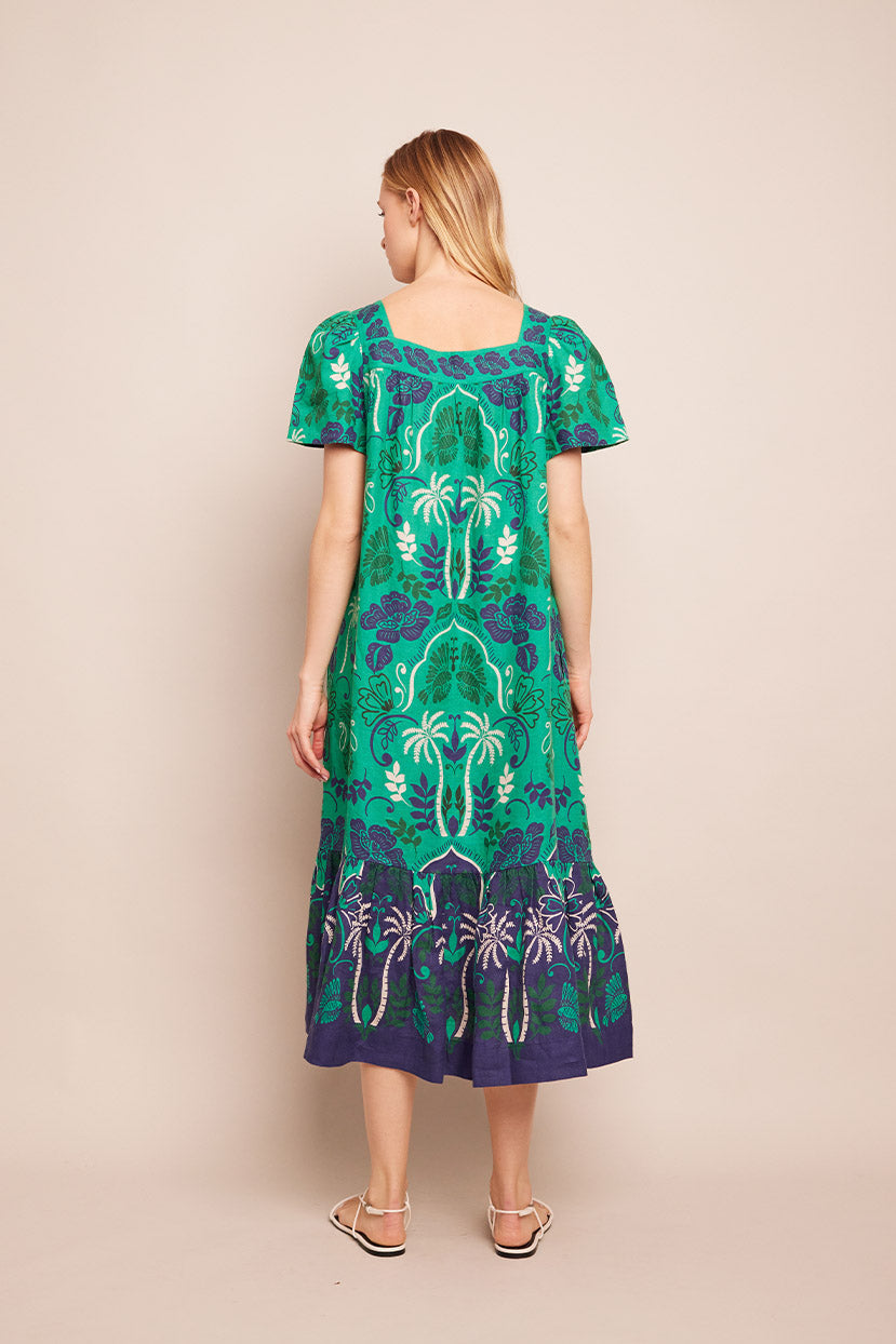 Chani Dress in Sanibel Island Green