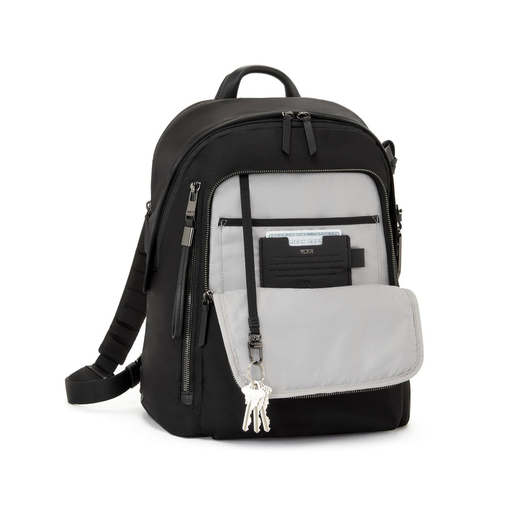 Voyageur Halsey Backpack, Black/Gunmetal