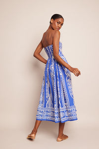 Torres Dress in Rowan Cobalt