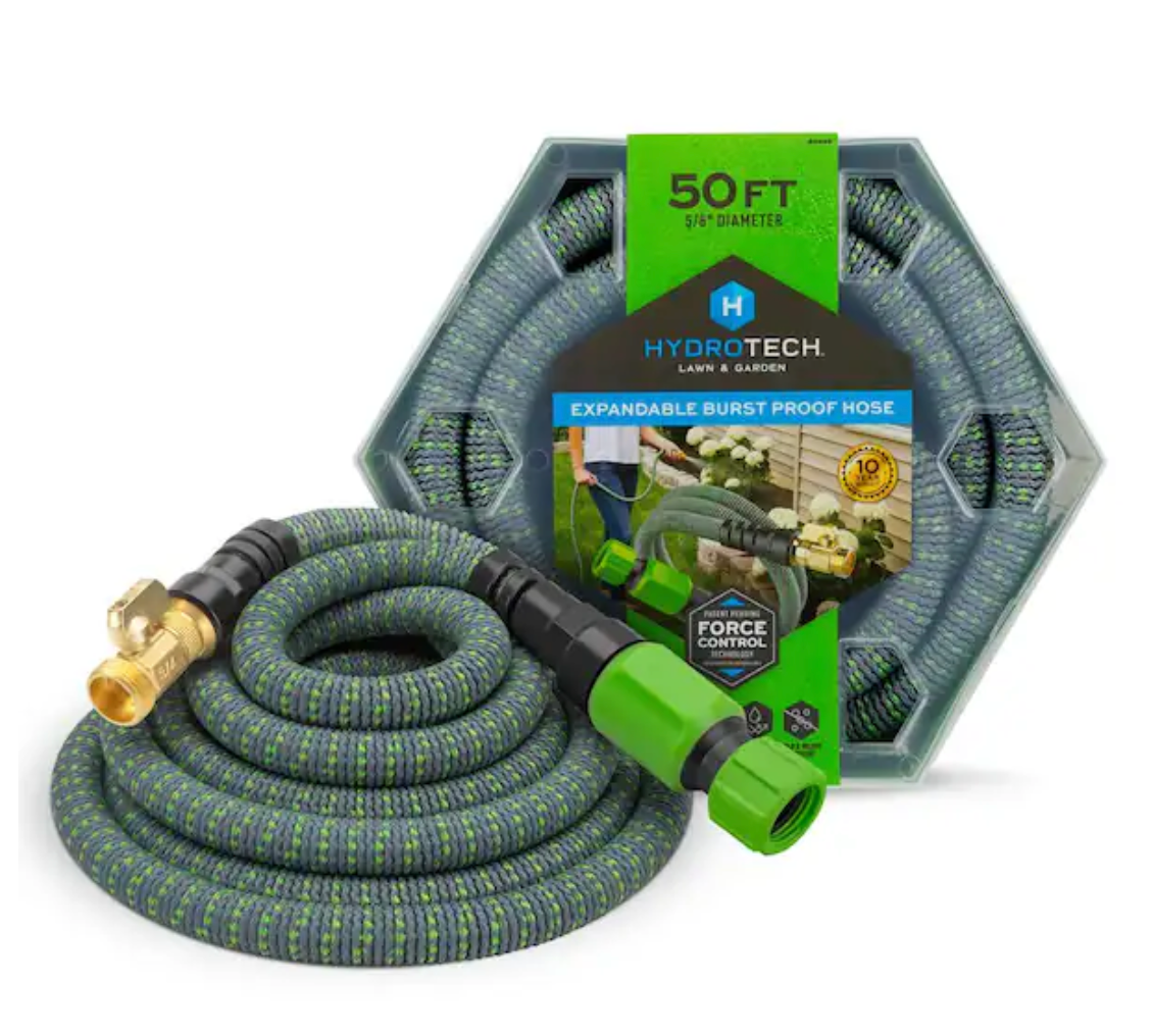 5/8 in. Dia. x 50 ft. Burst Proof Expandable Garden Water Hose