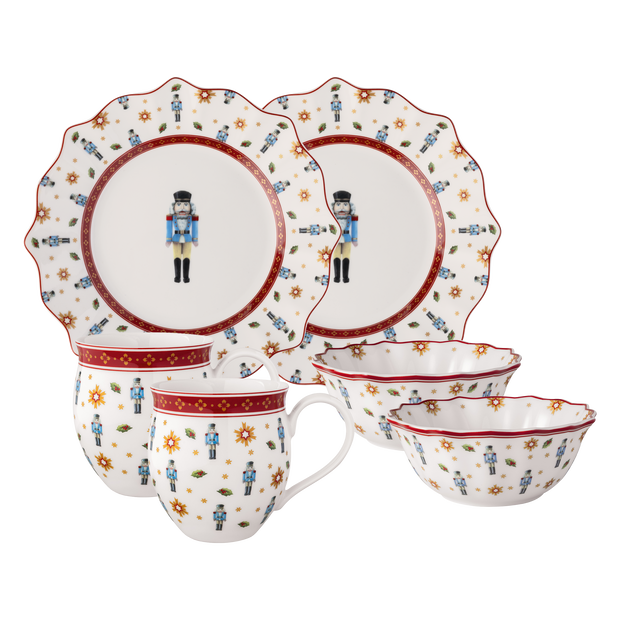Toys Delight Breakfast Set for 2 in Nutcracker