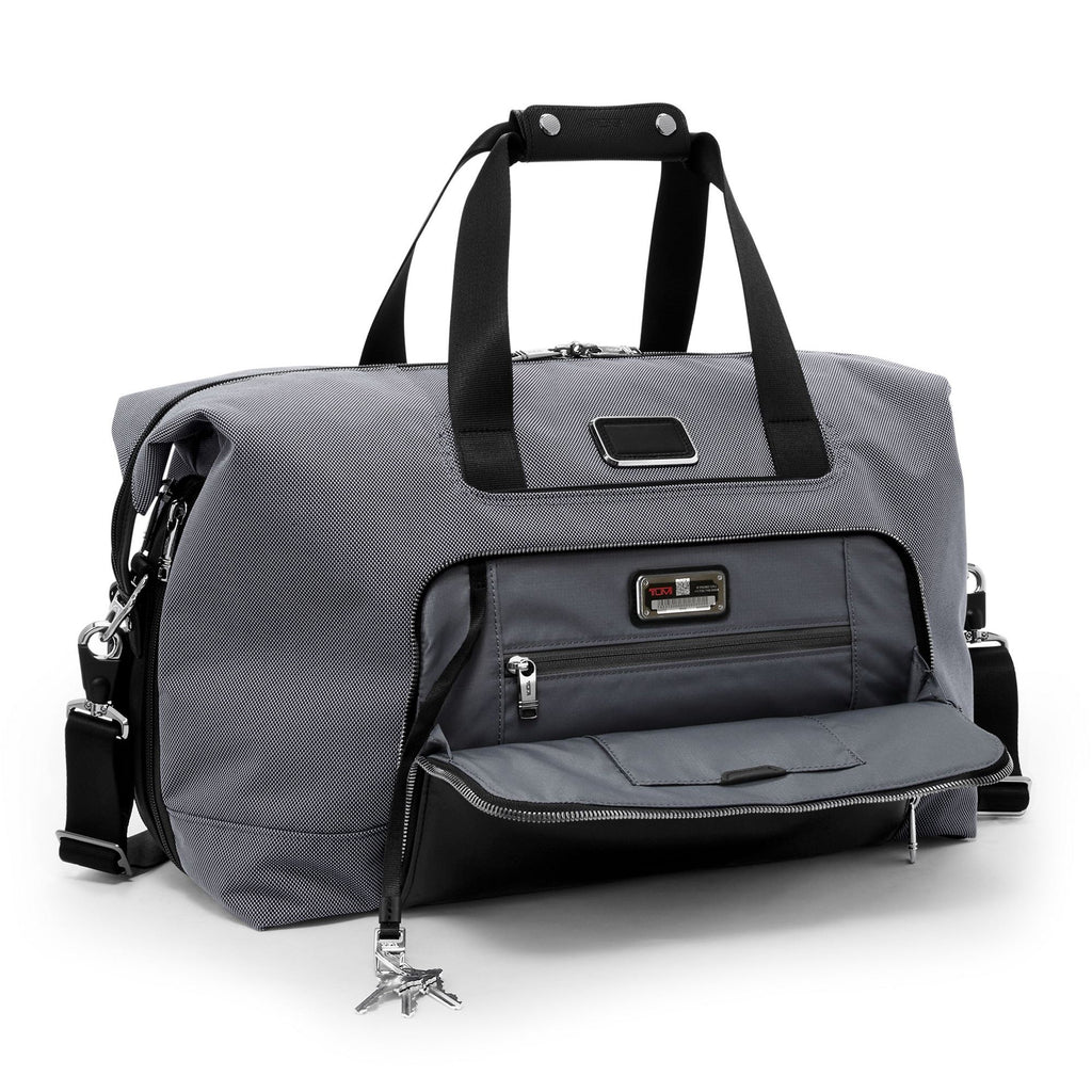 Alpha X Double Expansion Travel Satchel, Gray