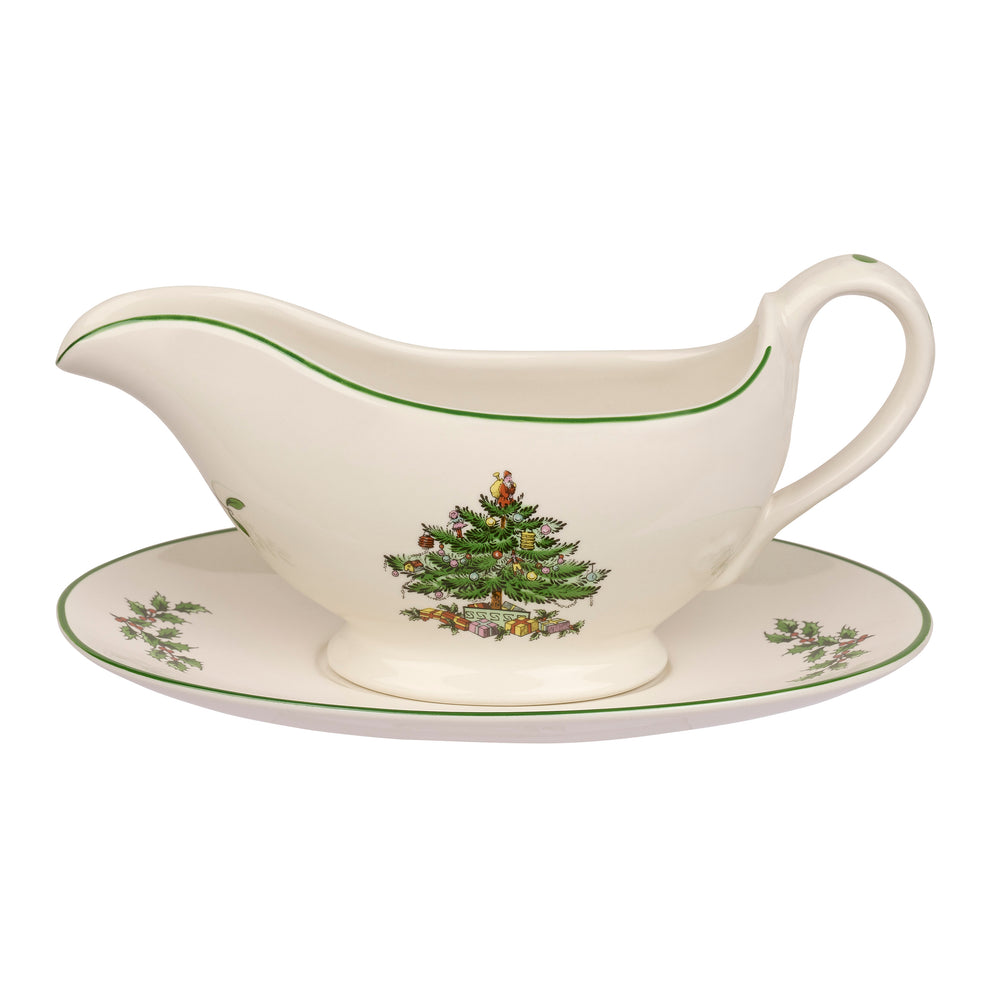 Christmas Tree 10 Oz. Gravy Boat