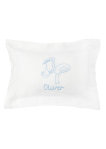 Stork Baby Pillow