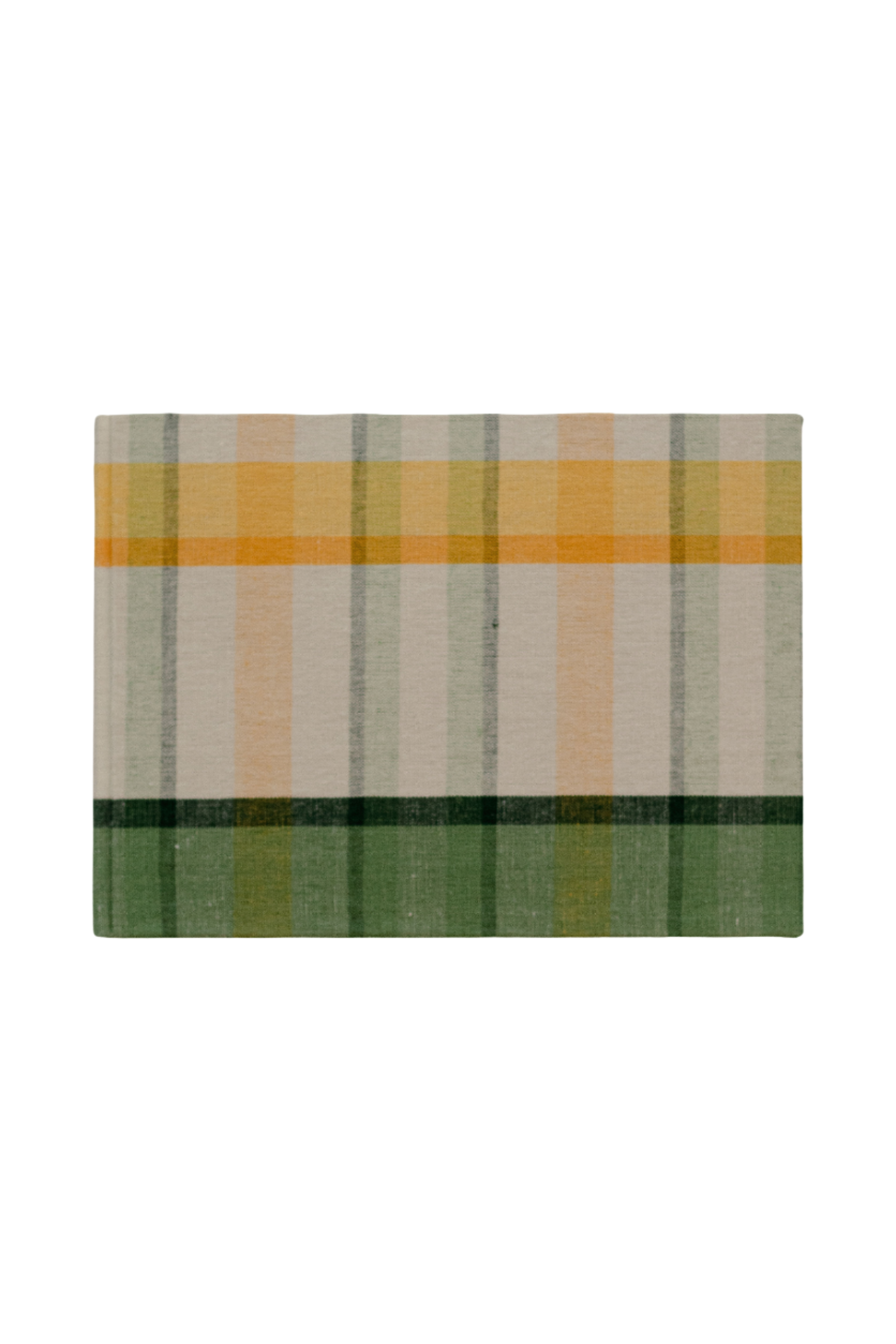 Guest Book in Plaid