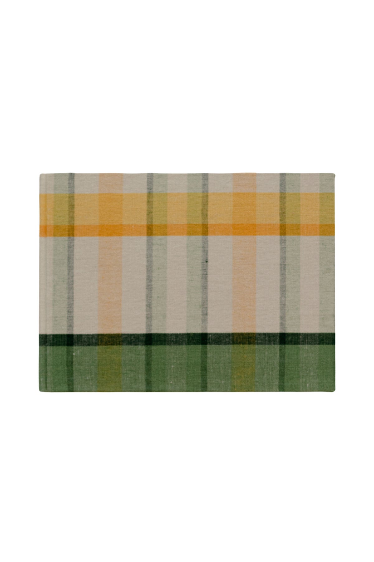Guest Book in Plaid