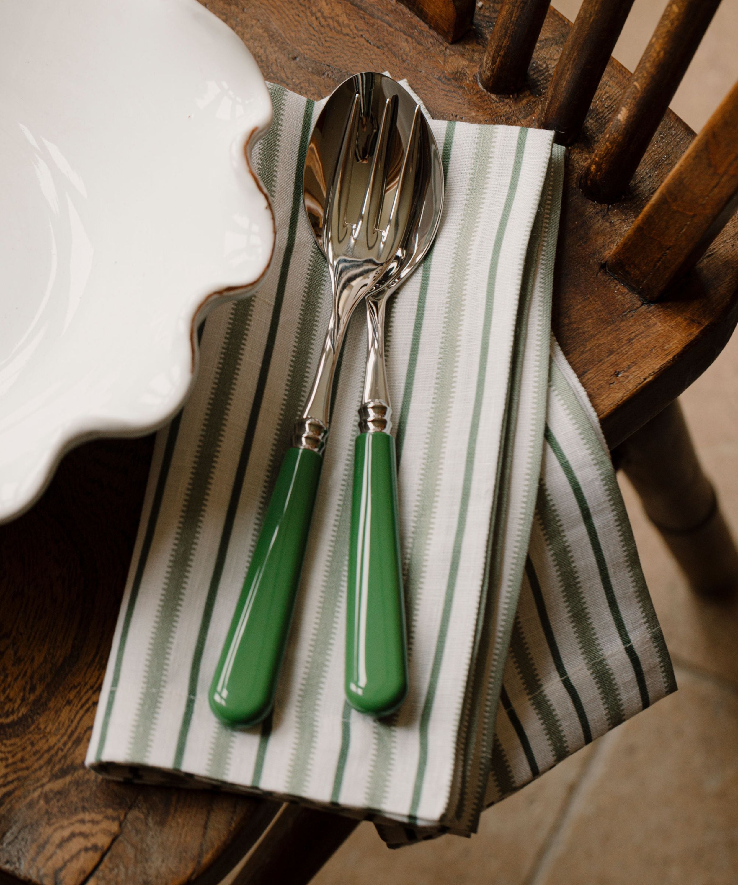 Classic Serving Set, Fern Green