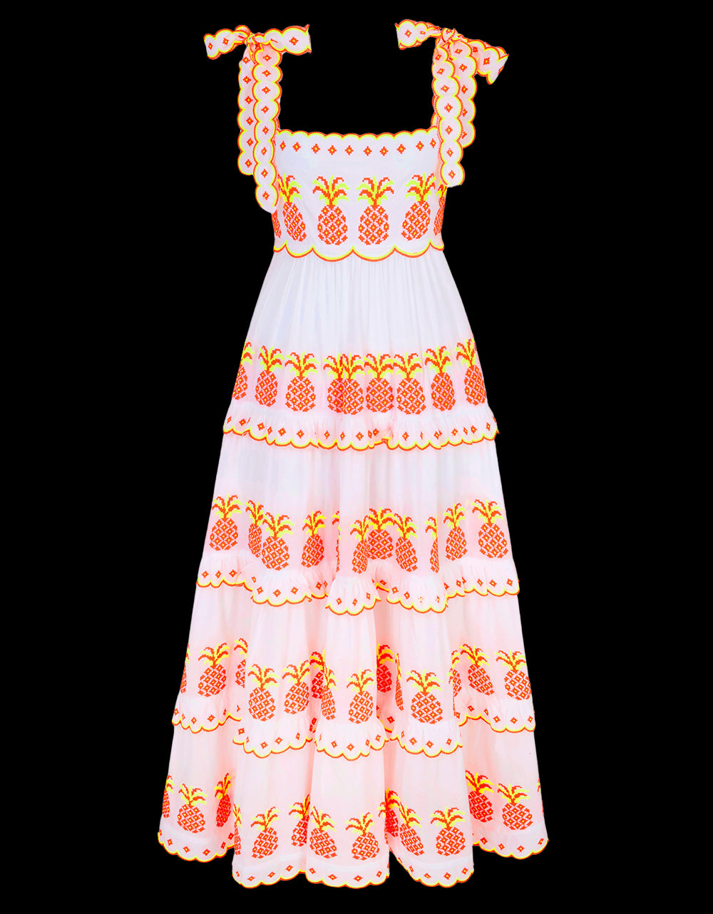 Pineapple Cross Stitch Athens Dress