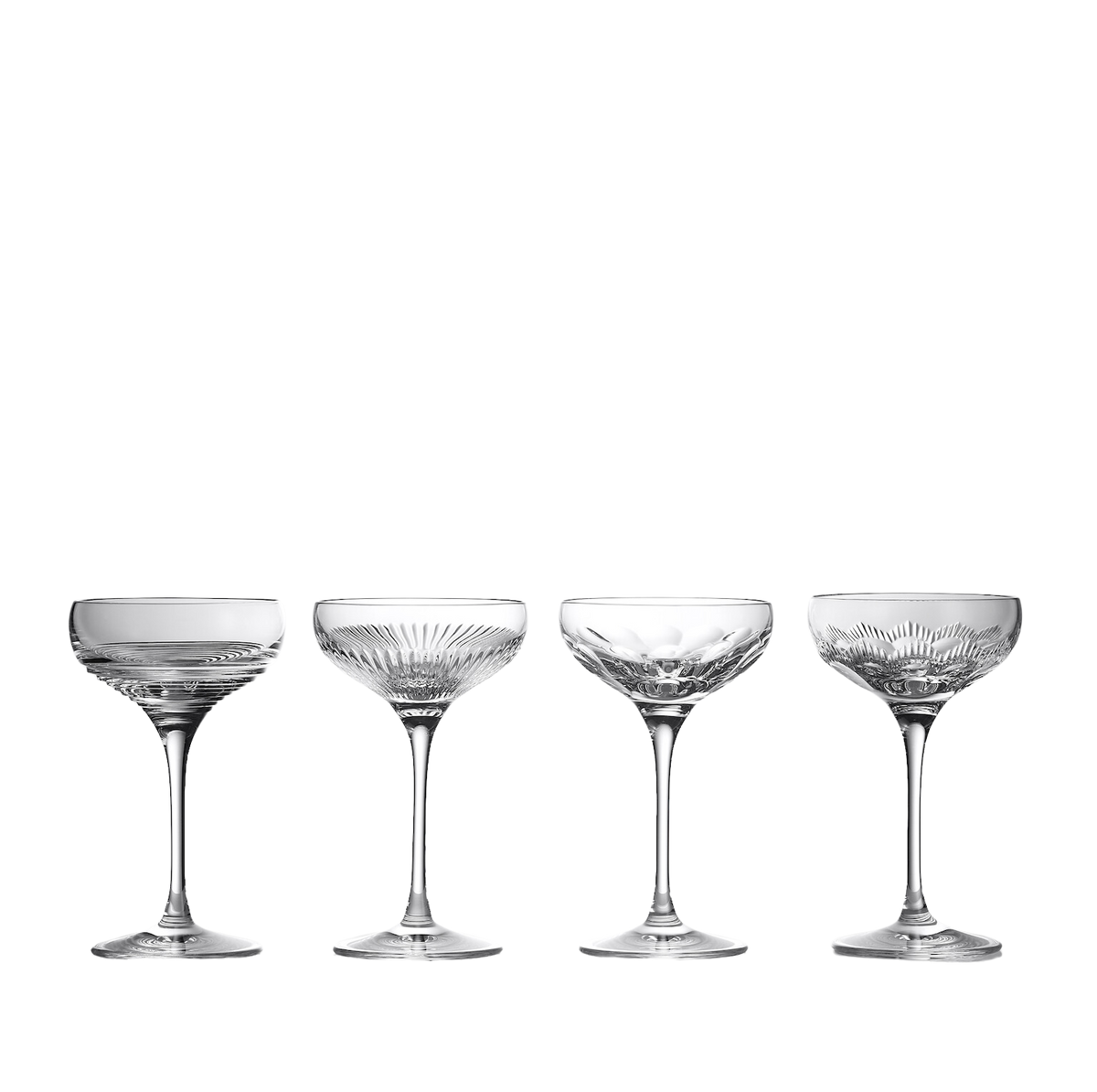 Mixology Coupe 4floz, Mixed Set of 4