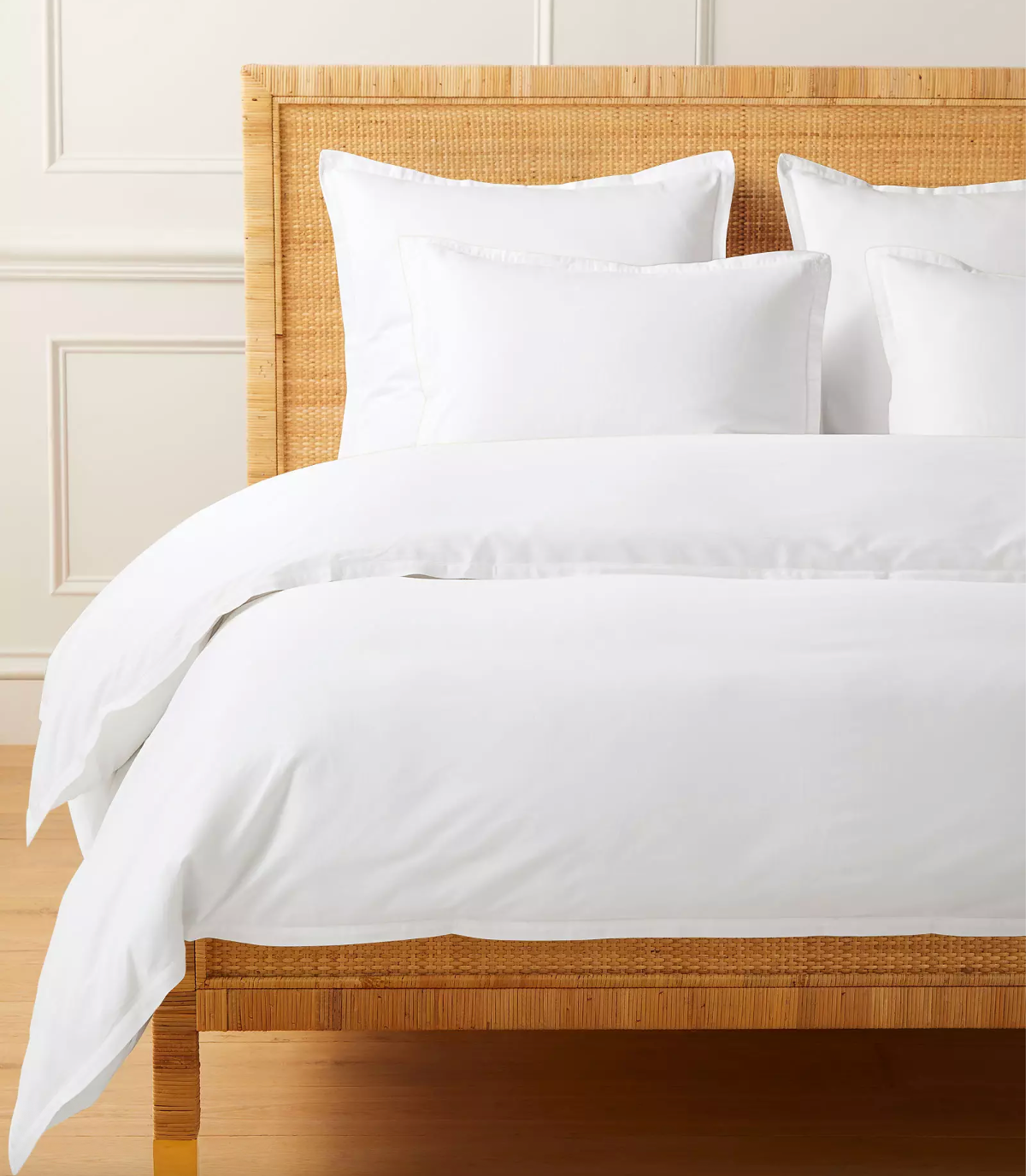 Border Frame Sateen Duvet Cover (King)