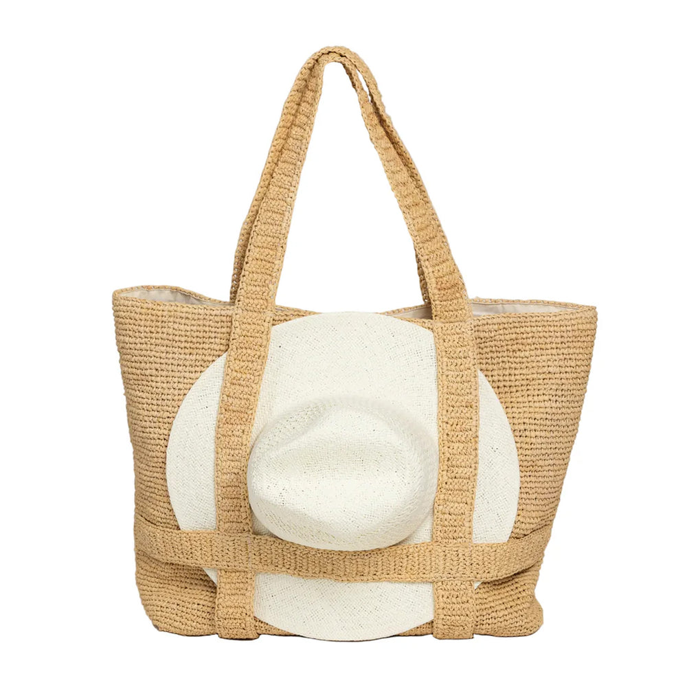 The Original Straw Traveler Bag in Natural
