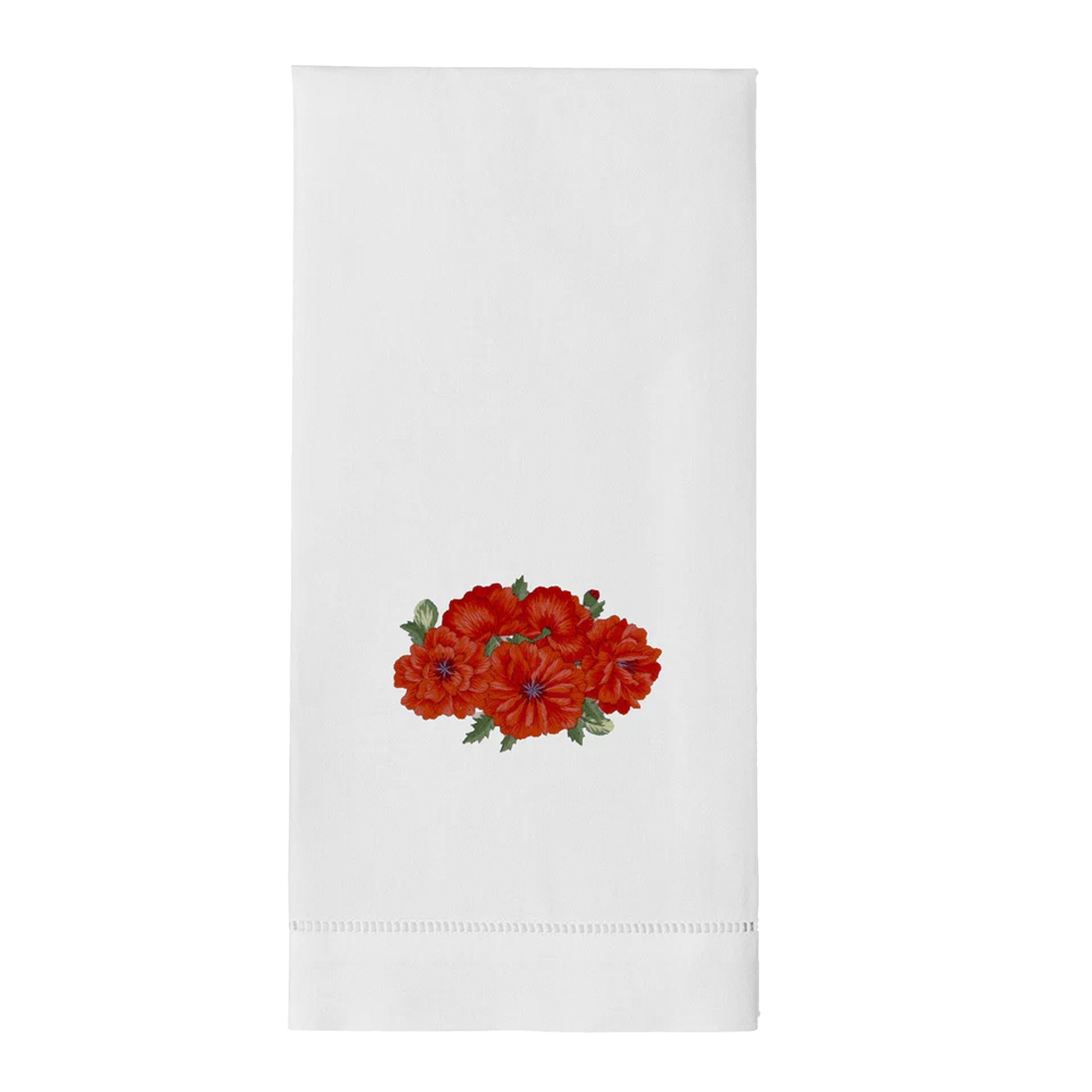Poppies Bouquet Hand Towel