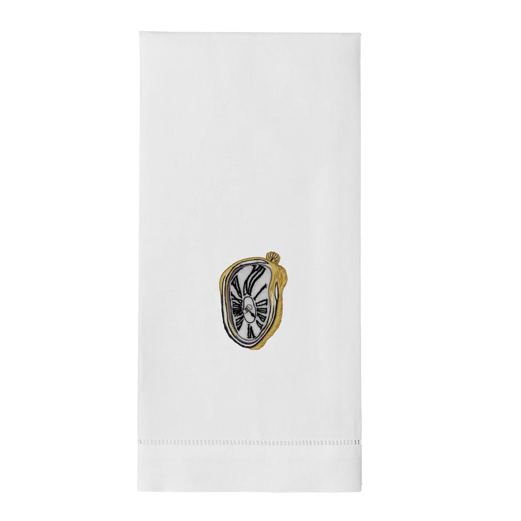 Melting Clock Hand Towel