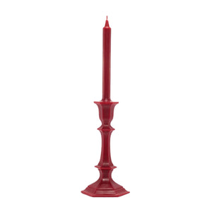 Harcourt Candlestick Candle in Red