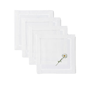 Bonjour Daisy Cocktail Napkins