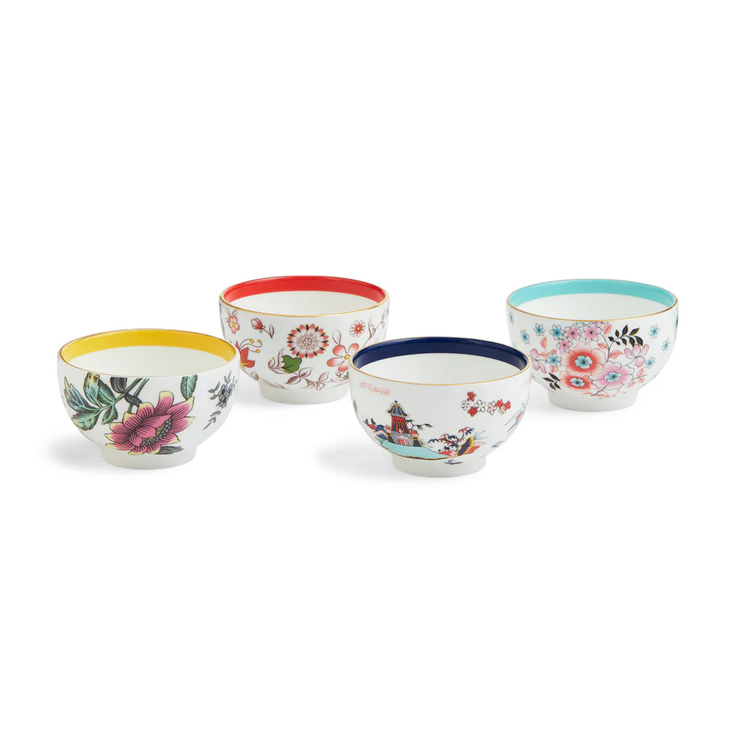 Wonderlust Tea Bowl 3.3", Set of 4