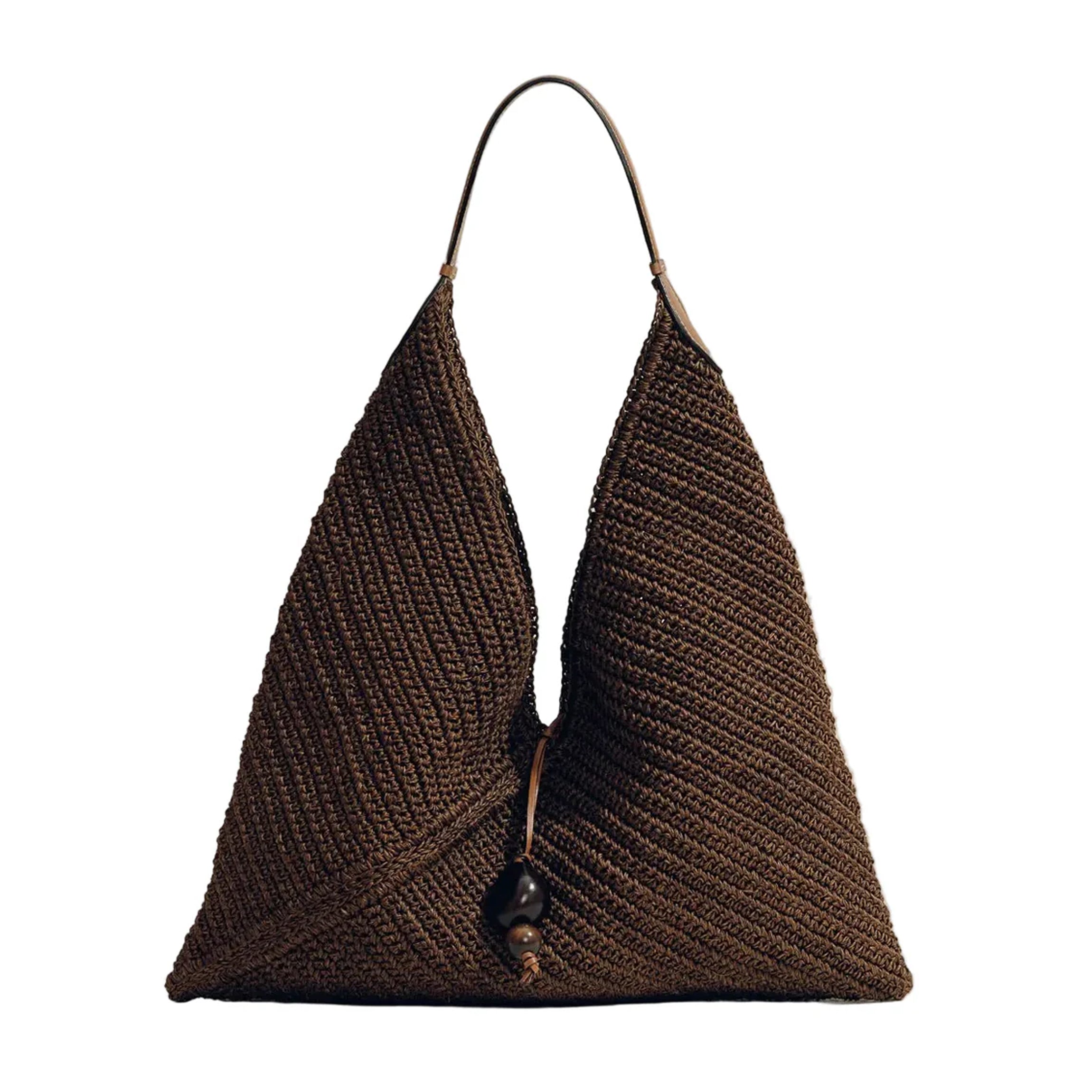 The Large Origami in Dark Brown