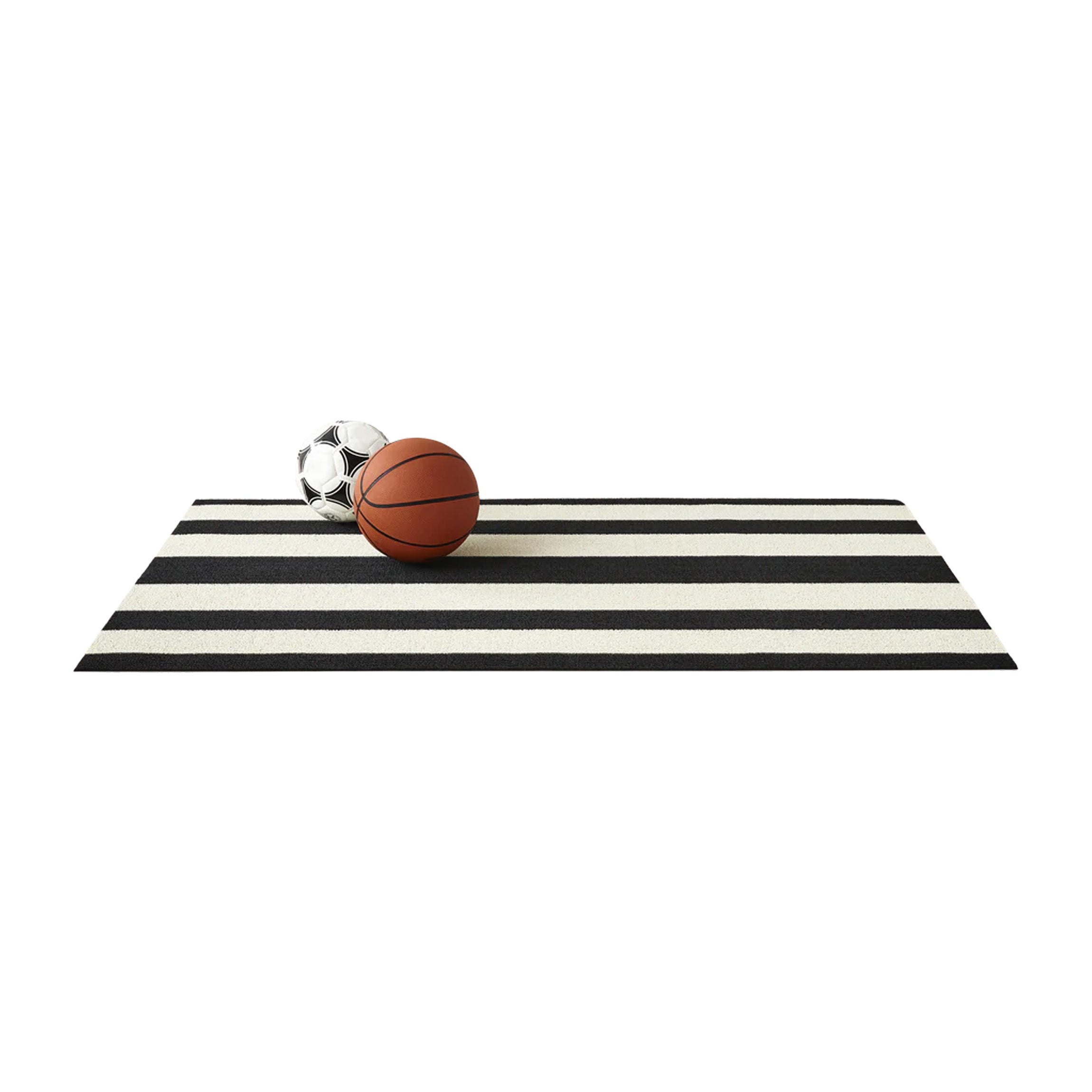 Bold Stripe Shag Utility Mat