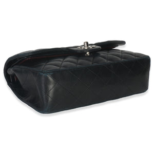 Chanel Black Quilted Lambskin Small Classic Double Flap Bag Handbag clasp