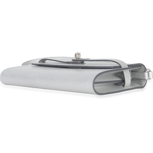 Hermès Argent Metallic Chevre Chamkilight Kelly Wallet To Go PHW Handbag box